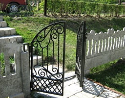 Изготовление кованой калитки