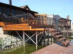 Установка кованого ограждения в Сызрани