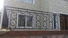 Изготовление кованого ограждения 3