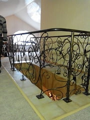 Установка кованых перил в Комсомольске