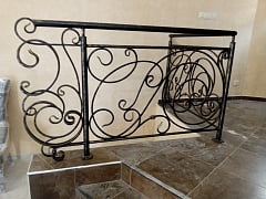 Кованные перила в гостинице "Лада Восход"