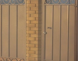 Изготовление кованых ворот и калитки 5