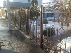 Изготовление кованого забора 5