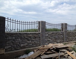 Изготовление кованого забора 7