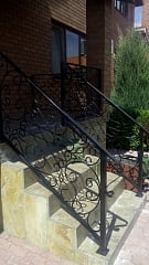 Установка кованых перил в Хрящевке