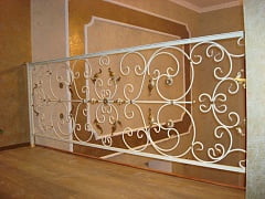 Установка кованого балкона, лесничных перил и ограждений в Жигулевске