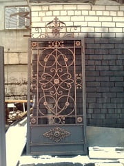 Установка кованых калиток в Узюково