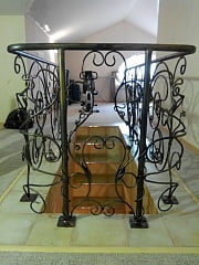 Установка кованых перил в Комсомольске