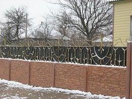 Кованые заборы в Тольятти