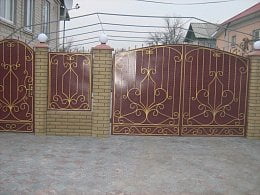 Кованые ворота в Тольятти
